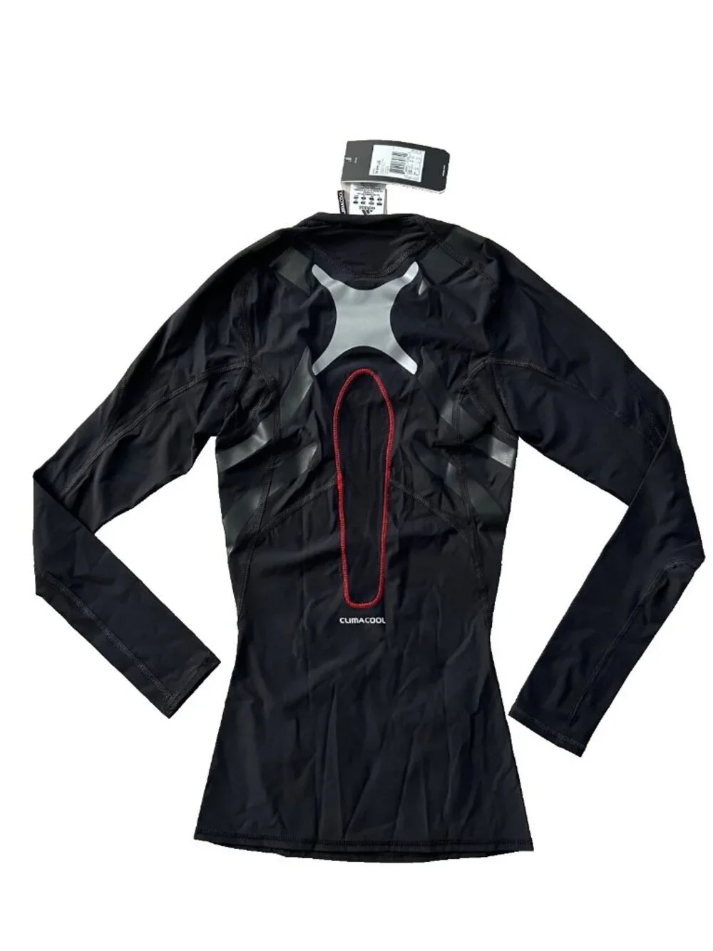 Adidas P92434 Techfit Powerweb Long Sleeve Top Black ( XS )
